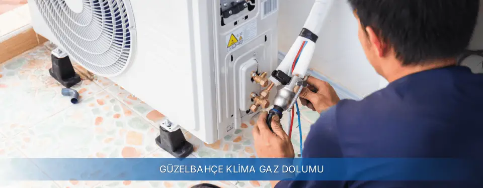 Güzelbahçe İlçemi General Electric Klima Gaz Dolumu